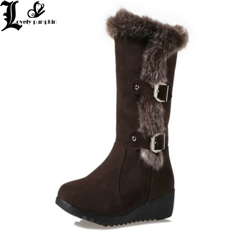 women winter shoes women's Middle barrel boots the new fashion casual fashion flat warm woman snow boots free shipping L140
women winter shoes women's Middle barrel boots the new fashion casual fashion flat warm woman snow boots free shipping L140