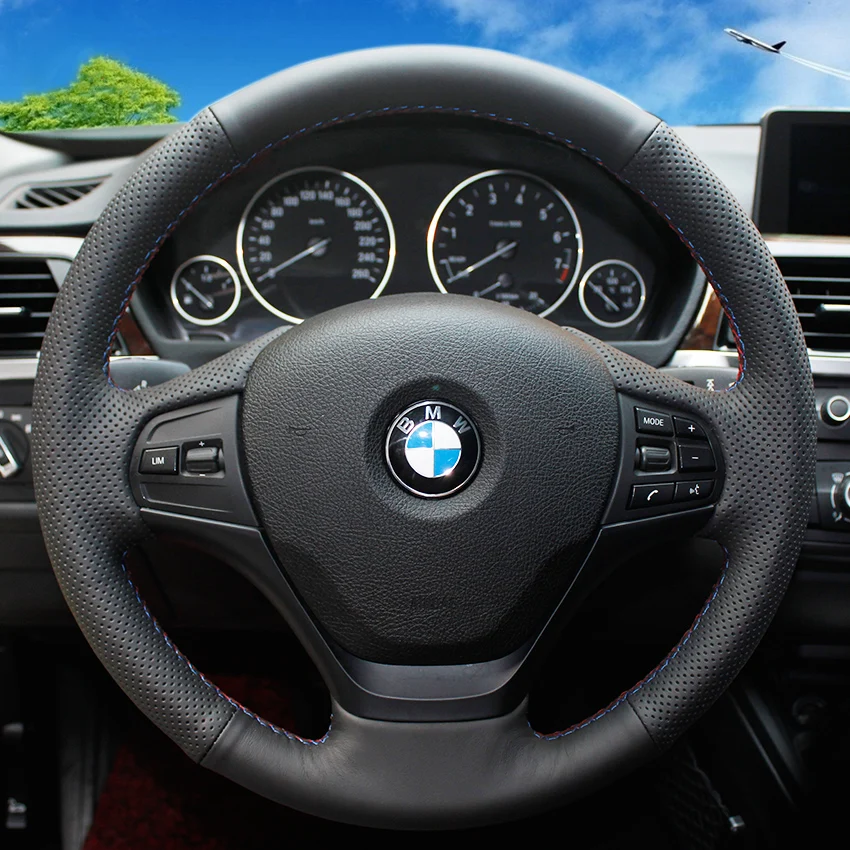 Steering Wheel Covers Case for BMW 320i 2013 316i Sewing Car Steering Covers Car-styling DIY Genuine Leather Cover
Steering Wheel Covers Case for BMW 320i 2013 316i Sewing Car Steering Covers Car-styling DIY Genuine Leather Cover