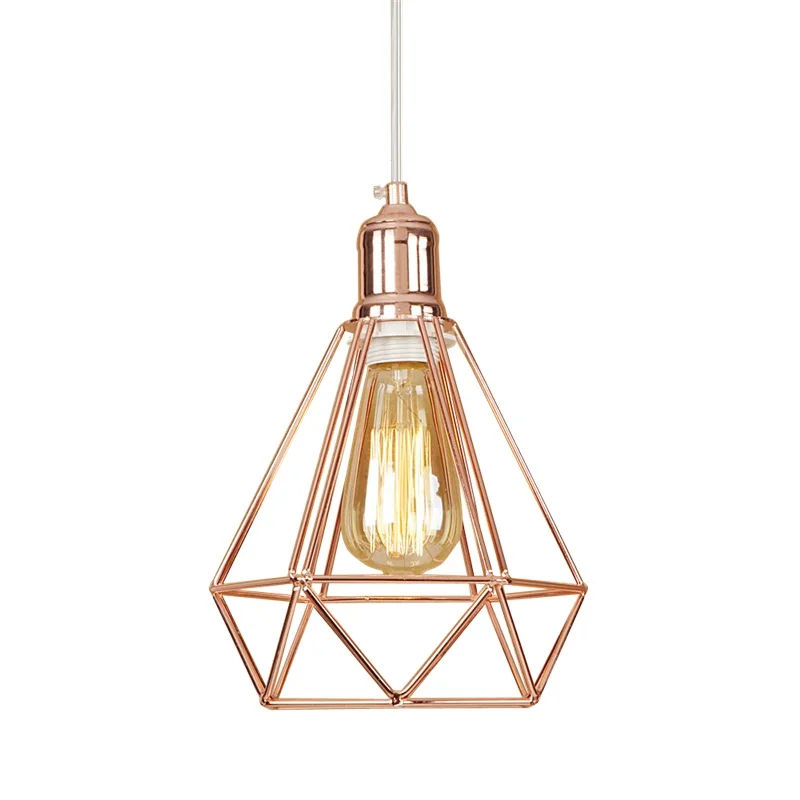 Nordic Loft Iron Rose Gold Luminaire Modern LED Pendant Light Simple Single Head Edison Hanging Lamp Home Lighting Fixtures
Nordic Loft Iron Rose Gold Luminaire Modern LED Pendant Light Simple Single Head Edison Hanging Lamp Home Lighting Fixtures