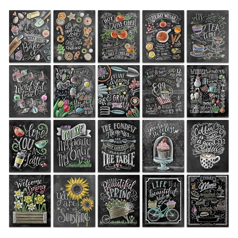 full square/round diy diamond painting Blackboard pattern Diamond embroidery Rhinestone Kid room decoration Home Decoration BK
full square/round diy diamond painting Blackboard pattern Diamond embroidery Rhinestone Kid room decoration Home Decoration BK