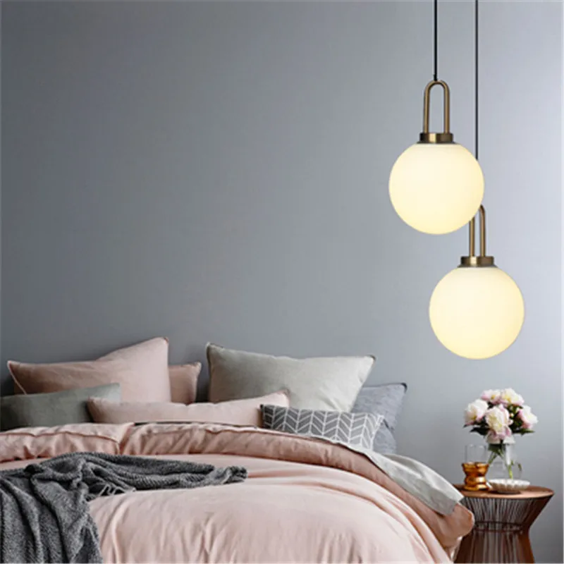 Modern Simple Milk white Glass LED Chandelier Bedroom Bedside Restaurant Study Lamp Creative Cafe Living Room Lamp Free Shipping
Modern Simple Milk white Glass LED Chandelier Bedroom Bedside Restaurant Study Lamp Creative Cafe Living Room Lamp Free Shipping