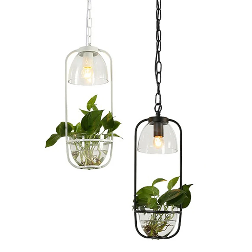 Nordic plant pendant lamp chandelier 1-3 heads iron glass bottle LED Gardens deco Hanging light fixture for restaurant bar cafe
Nordic plant pendant lamp chandelier 1-3 heads iron glass bottle LED Gardens deco Hanging light fixture for restaurant bar cafe