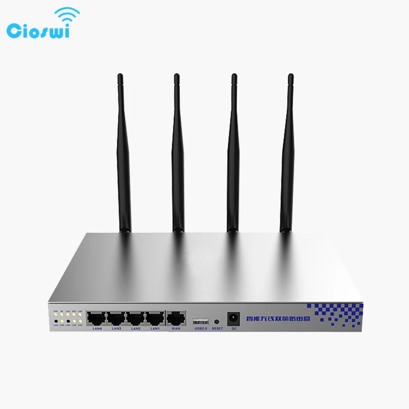 Cioswi Dual Band Openwrt 750Mbps Wireless Wifi Router 16MB Flash 128MB RAM Run Smooth Strong Stable Wifi Signal
Cioswi Dual Band Openwrt 750Mbps Wireless Wifi Router 16MB Flash 128MB RAM Run Smooth Strong Stable Wifi Signal