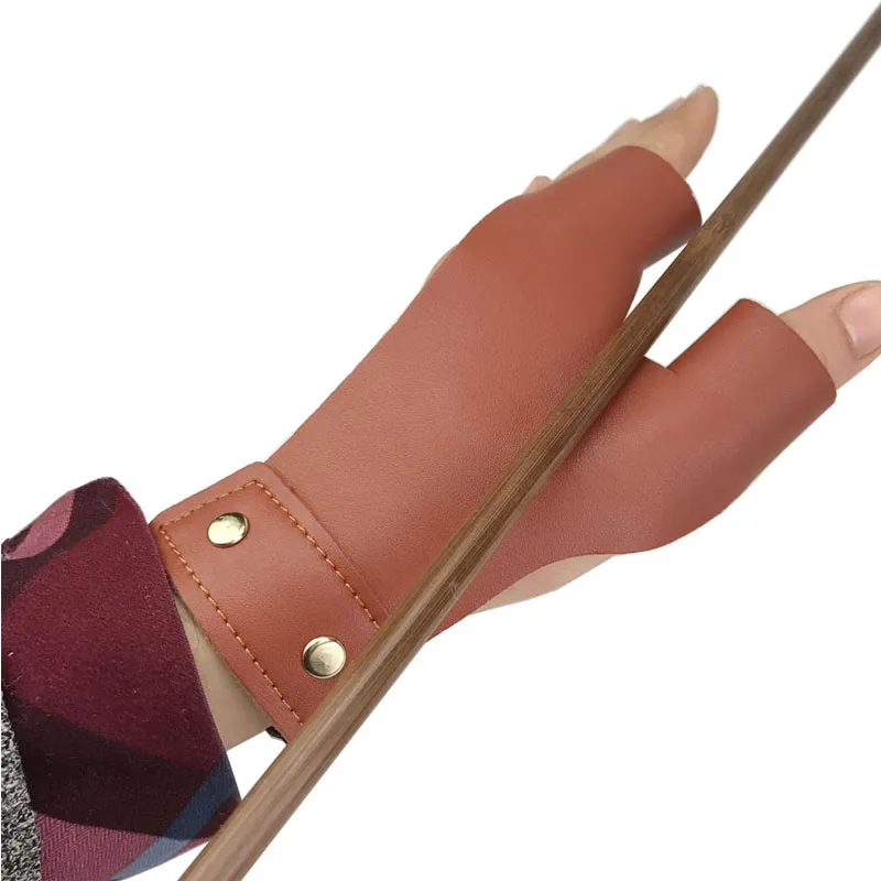 1pc LH Finger Glove Archery finger Guard Leather Finger Tab Protector Left Hand Hunting
1pc LH Finger Glove Archery finger Guard Leather Finger Tab Protector Left Hand Hunting