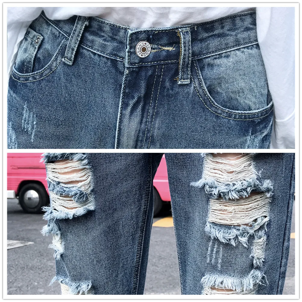 JUJULAND woman hole jeans autumn new fashion casual loose jeans plus size high waist line harem jeans 8888
JUJULAND woman hole jeans autumn new fashion casual loose jeans plus size high waist line harem jeans 8888