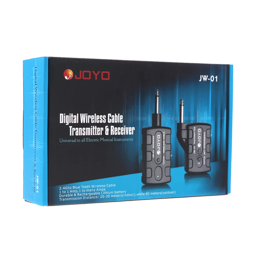Digital Pro JW-01 Guitar/Bass Wireless 2.4Ghz Audio Transmitter Receiver kit and Rechargeable Blue Tooth Instruments free ship
Digital Pro JW-01 Guitar/Bass Wireless 2.4Ghz Audio Transmitter Receiver kit and Rechargeable Blue Tooth Instruments free ship