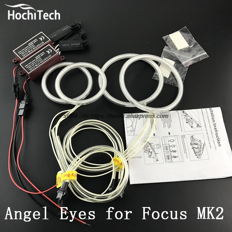 HochiTech белый 6000K CCFL головсветильник свет гало ангельские глазки комплект