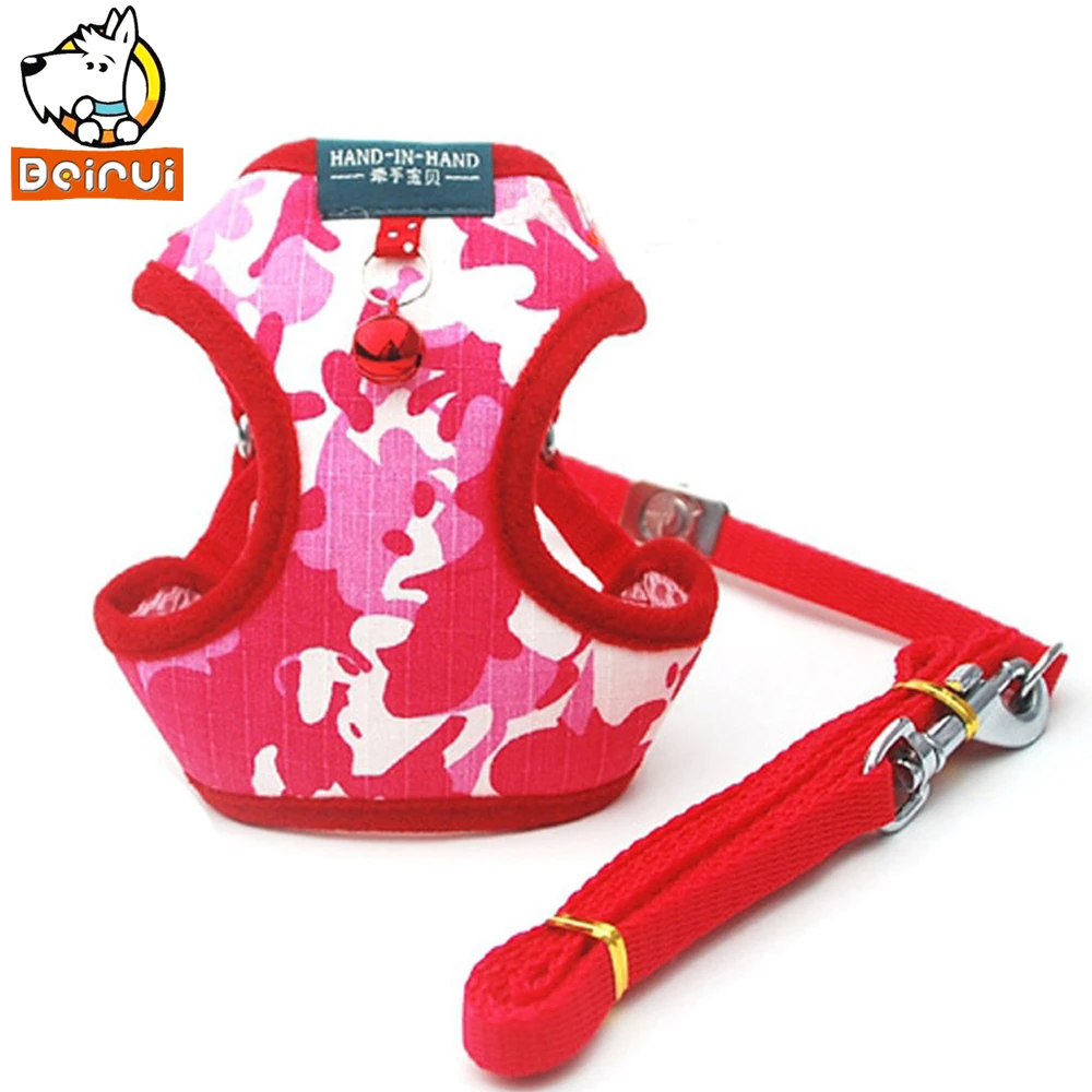 Small Dog Harness for Chihuahua Breathable Mesh Dog Puppy Harness Vest Walking Leash with Bell
Small Dog Harness for Chihuahua Breathable Mesh Dog Puppy Harness Vest Walking Leash with Bell