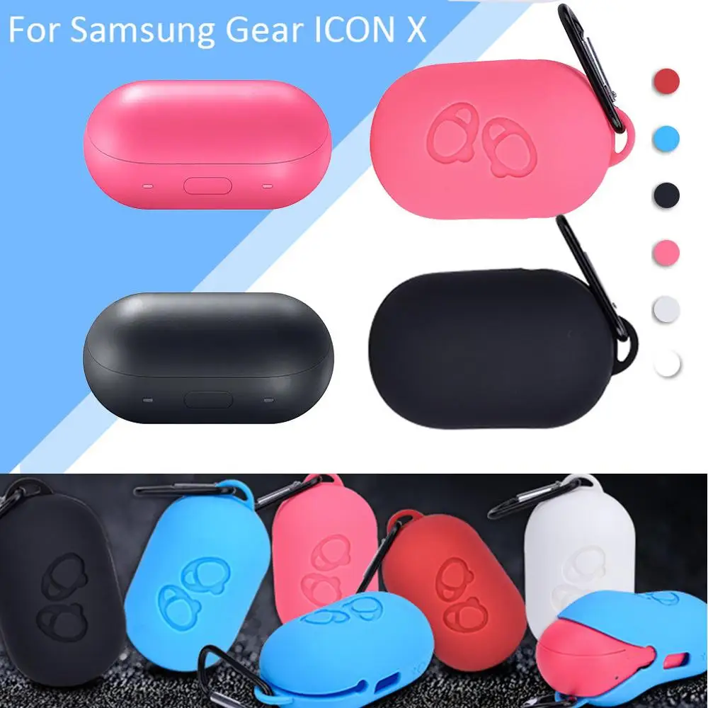 Силиконовый Bluetooth беспроводной наушник мешок сумка для хранения samsung gear Icon X 2018