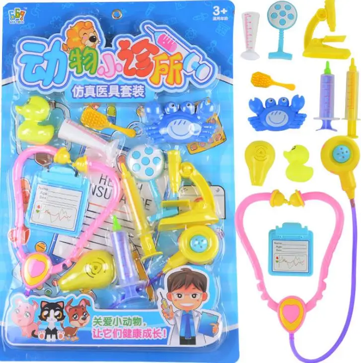 1 Set Children Play With Dolls Simulation Pretend Play Kits Doctors Toy With A Doll For Children Kid Educational Toy
1 Set Children Play With Dolls Simulation Pretend Play Kits Doctors Toy With A Doll For Children Kid Educational Toy