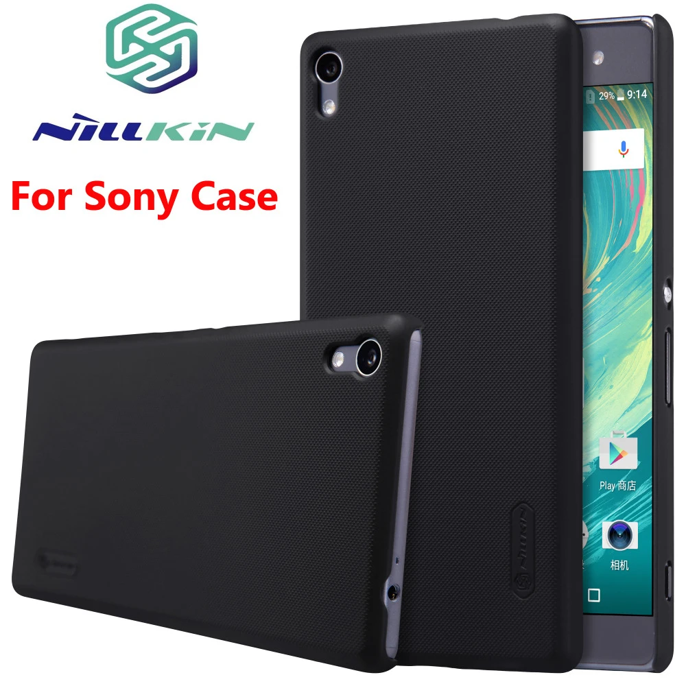 Nillkin Hard Matte Case For Sony Xperia C4 X Performance E4G M4 XA1 XA Ultra Aqua phone cover fundas Gift screen protector |