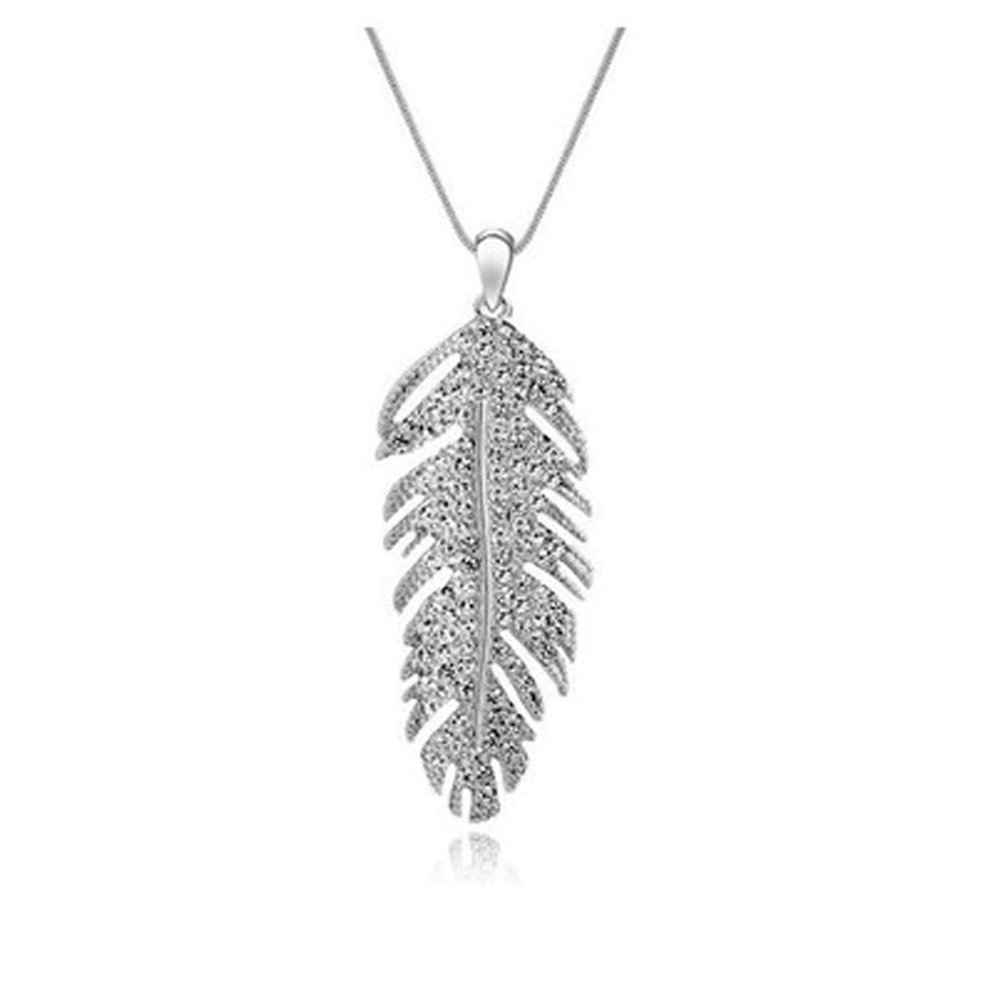 Ethnic jewelry gold-color tree leaf Austrian Crystal Feathers elegant girl Bohemia Fashion Wings of Love Necklace
Ethnic jewelry gold-color tree leaf Austrian Crystal Feathers elegant girl Bohemia Fashion Wings of Love Necklace