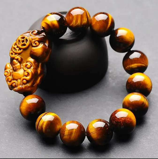 Fine Jewelry Fashion Natural Tigereye16mm Elastic Circular Bead Bracelets Best Gift Free Shipping
Fine Jewelry Fashion Natural Tigereye16mm Elastic Circular Bead Bracelets Best Gift Free Shipping