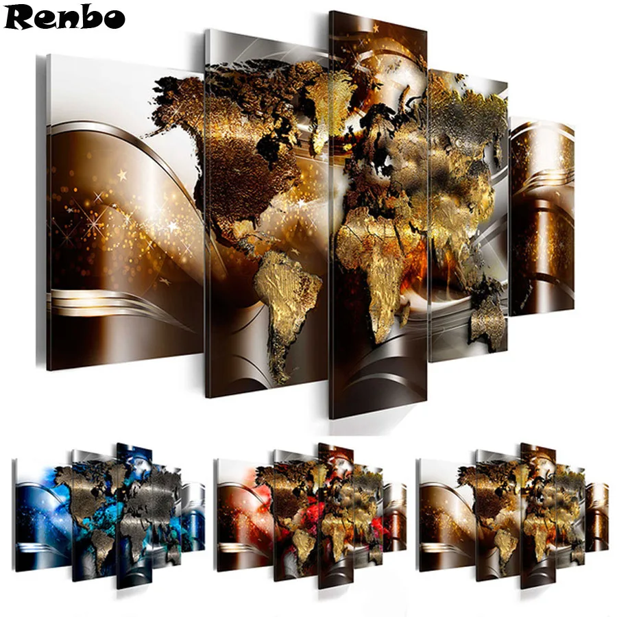 5pcs,Diy diamond painting cross stitch Abstract Retro World Map home decoration,square drill full diamond embroidery mosaic kit
5pcs,Diy diamond painting cross stitch Abstract Retro World Map home decoration,square drill full diamond embroidery mosaic kit