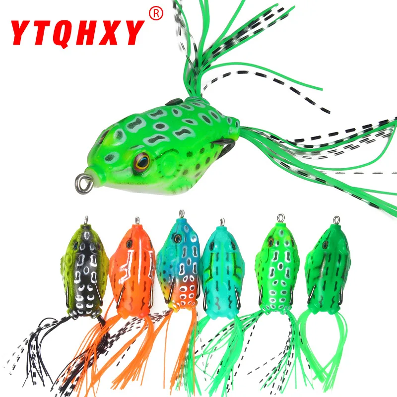 1PC soft bait japan plastic fishing lures frog lure treble hooks Topwater ray frog 6CM 14G artificial soft bait
1PC soft bait japan plastic fishing lures frog lure treble hooks Topwater ray frog 6CM 14G artificial soft bait