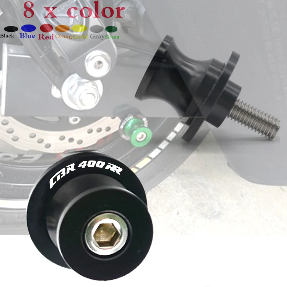 CNC Motorcycle Frame Stands Screws sliders Swingarm Spools Slider For HONDA CBR 400RR CBR400RR motorbike accessories m8 bolts
CNC Motorcycle Frame Stands Screws sliders Swingarm Spools Slider For HONDA CBR 400RR CBR400RR motorbike accessories m8 bolts
