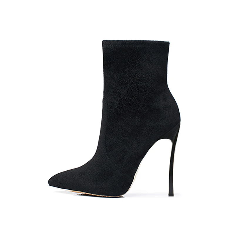 Autumn Spring Stretch Fabric Faux Suede Women Boots Fashion Solid Color Plus Size Mid-calf Boots
Autumn Spring Stretch Fabric Faux Suede Women Boots Fashion Solid Color Plus Size Mid-calf Boots