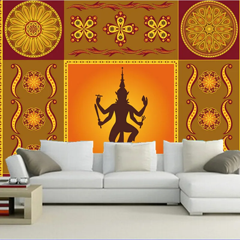 Custom 3D large mural,Classical India decorative pattern murals papel de parede ,living room sofa TV wall bedroom wall paper
Custom 3D large mural,Classical India decorative pattern murals papel de parede ,living room sofa TV wall bedroom wall paper