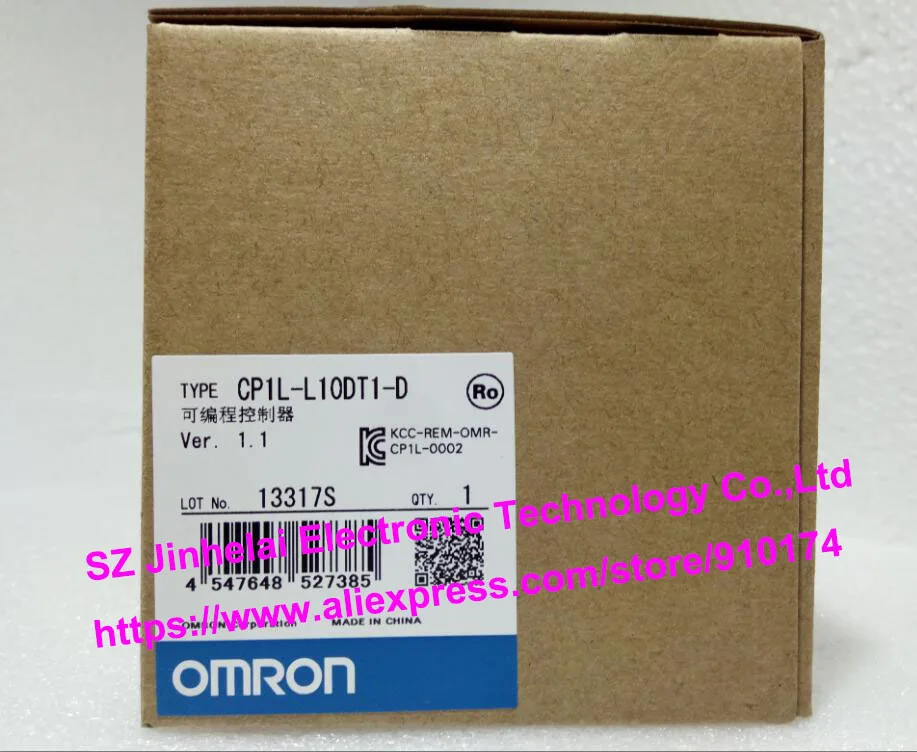 100% New and original CP1L-L10DT1-D OMRON PLC CONTROLLER
100% New and original CP1L-L10DT1-D OMRON PLC CONTROLLER