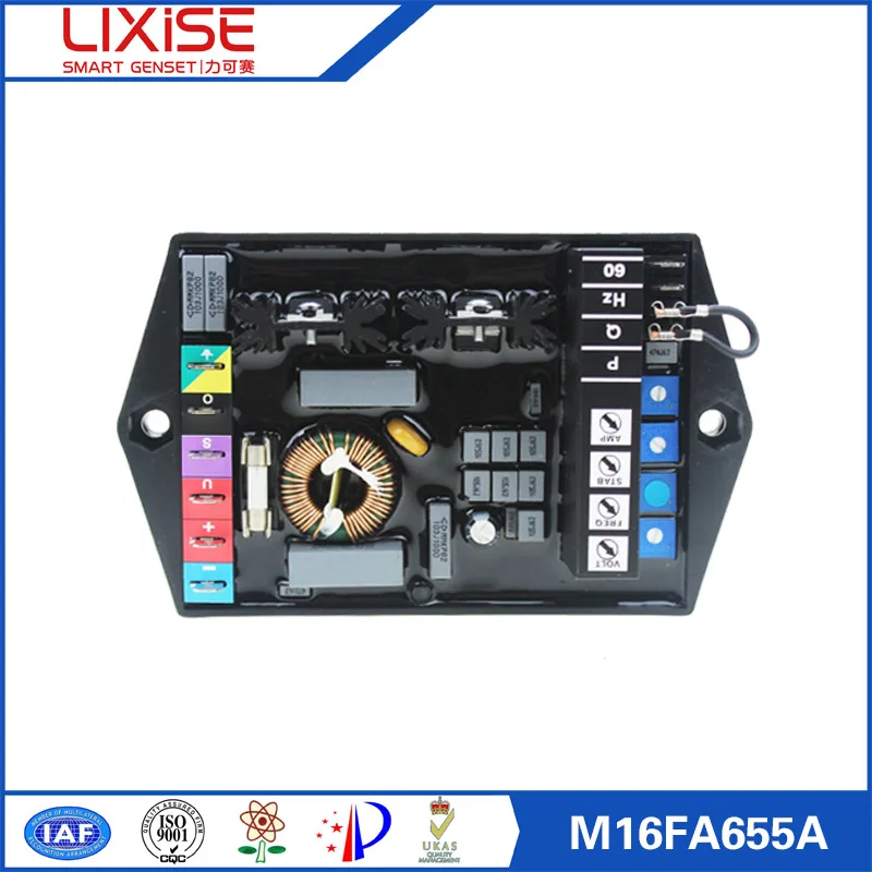 Регулятор напряжения M16FA655A генератор pmg система возбуждения avr | Строительство и