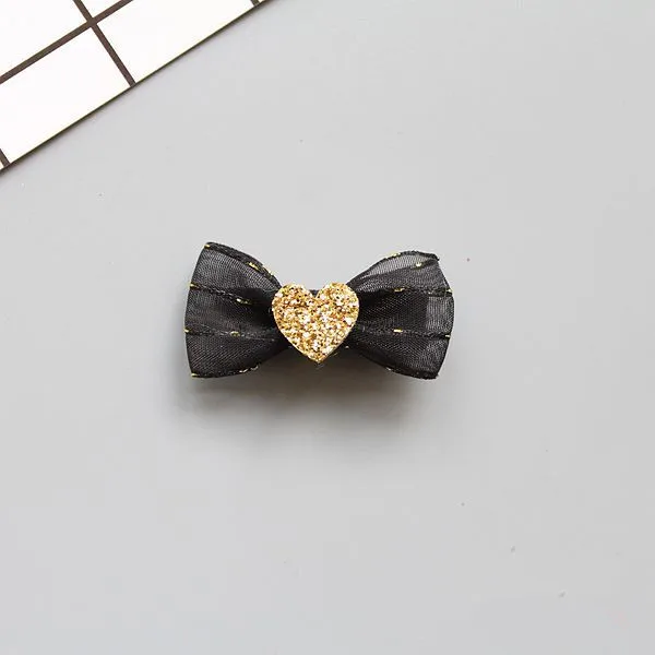 60pcs Boutique Cute Gauze Hair Bow Hairpins Solid Glitter Heart Mini Bowknot Hair Clips Princess Fashion Hair Accessories
60pcs Boutique Cute Gauze Hair Bow Hairpins Solid Glitter Heart Mini Bowknot Hair Clips Princess Fashion Hair Accessories
