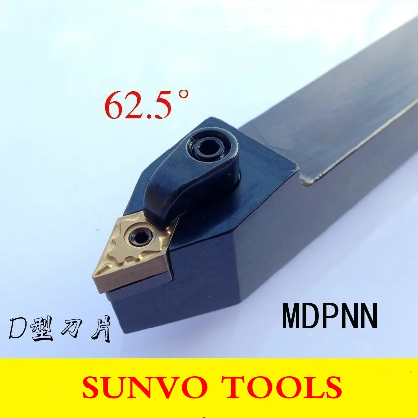 62 5 градуса внешние токарные инструменты MDPNN2525M11/MDPNN2525M15/внешние используются