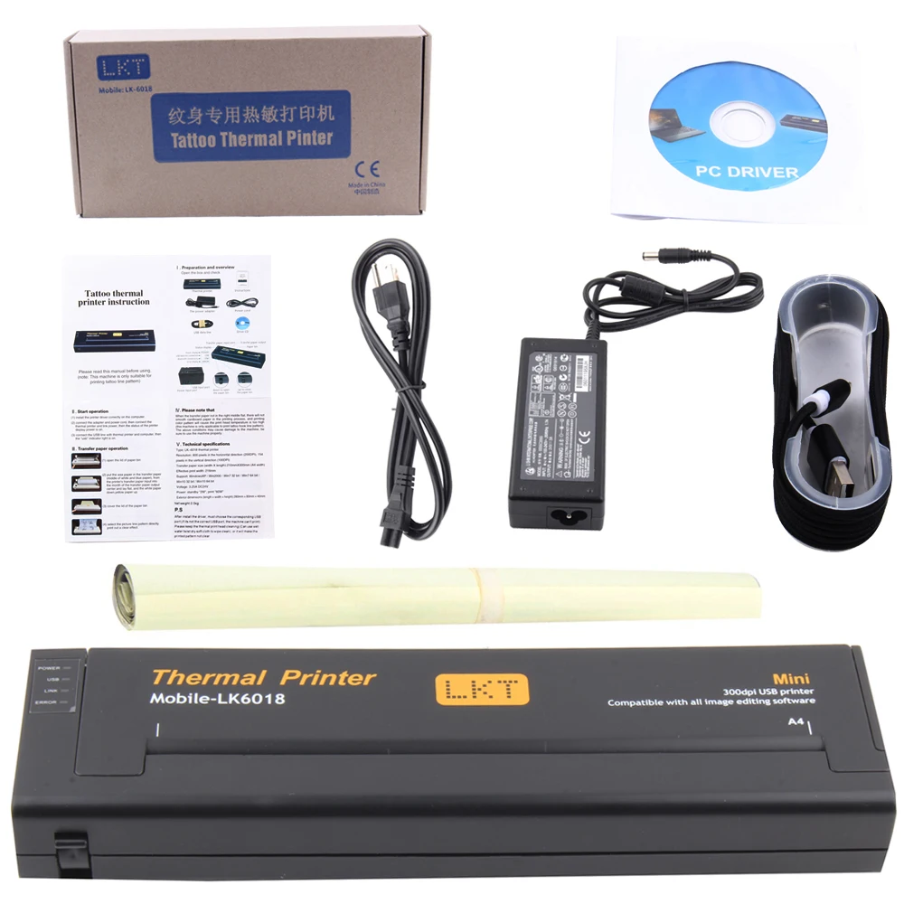 YILONG Newest Thermal Tattoo Transfer Machine, High-Quality USB Interface, Simple Mini-stamping Machines TTattoo Supply
YILONG Newest Thermal Tattoo Transfer Machine, High-Quality USB Interface, Simple Mini-stamping Machines TTattoo Supply