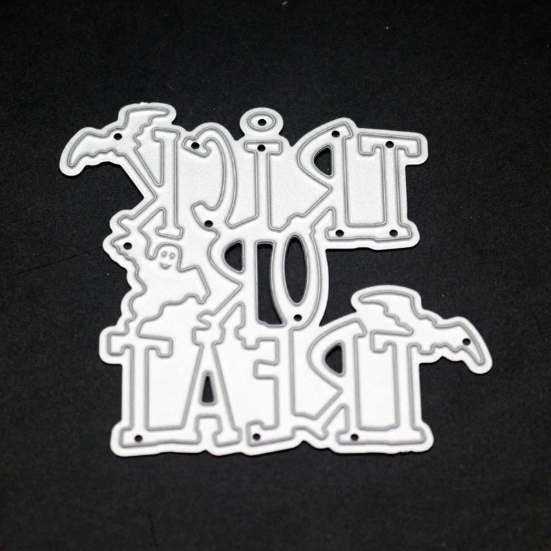 YLCD1514 Halloween Trick Metal Cutting Dies For Scrapbooking Stencils DIY Album Cards Decoration Embossing Folder Die Cuts Tools 
YLCD1514 Halloween Trick Metal Cutting Dies For Scrapbooking Stencils DIY Album Cards Decoration Embossing Folder Die Cuts Tools