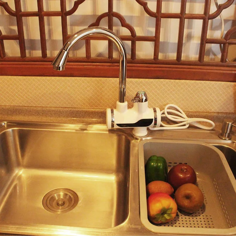 Vams Luna Instant Tankless Electric Hot Water Heater Faucet with LED Temperature Display EU Plug
Vams Luna Instant Tankless Electric Hot Water Heater Faucet with LED Temperature Display EU Plug
