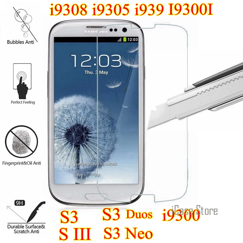 Пленка из закаленного стекла для samsung Galaxy I9301 S3 Neo Duos GT I9300i защитная пленка sklo glas i9300