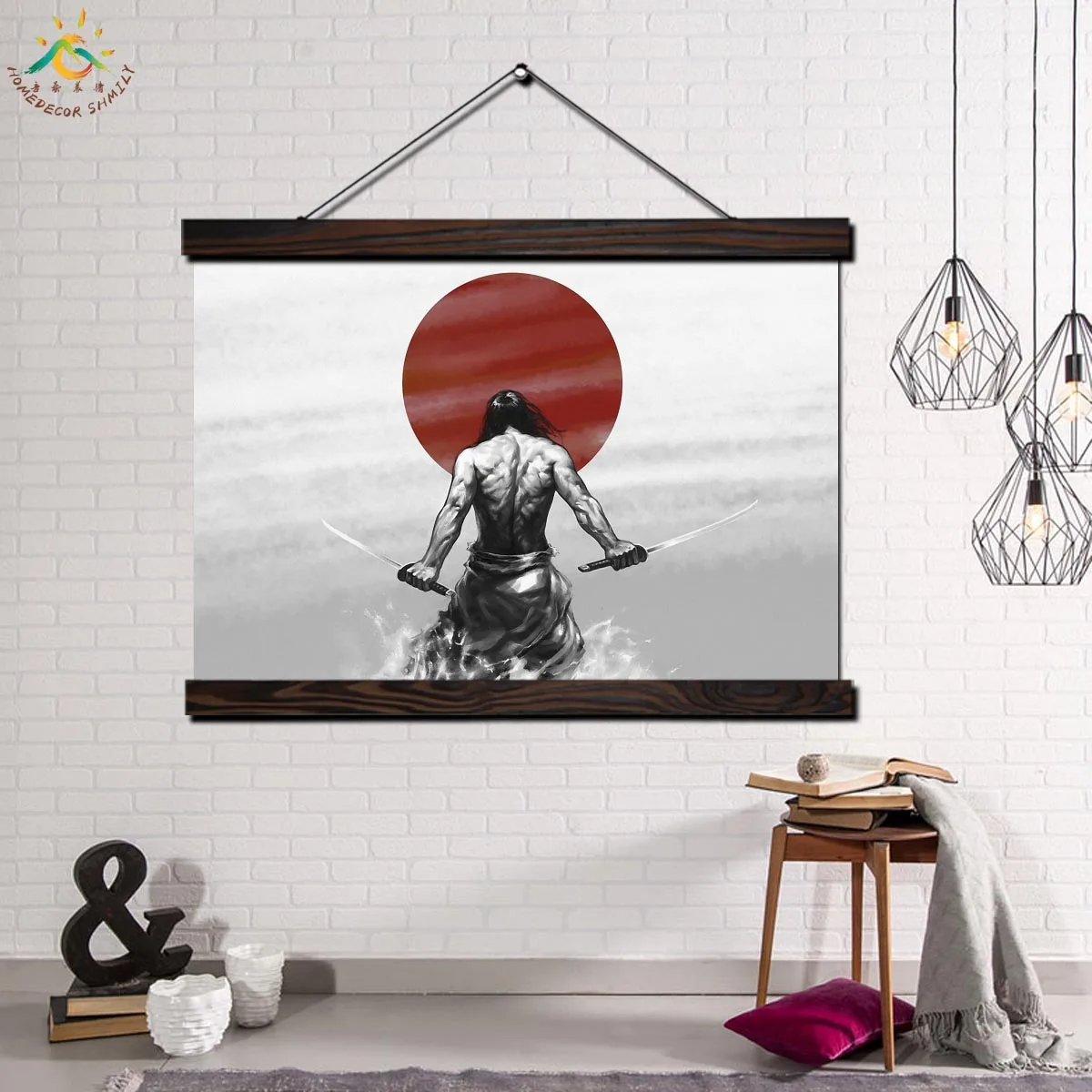 Samurai Japan Warrior Modern Wall Art Print Pop Art Picture And Poster Solid Wood Hanging Scroll Canvas Painting Art Home Decor
Samurai Japan Warrior Modern Wall Art Print Pop Art Picture And Poster Solid Wood Hanging Scroll Canvas Painting Art Home Decor