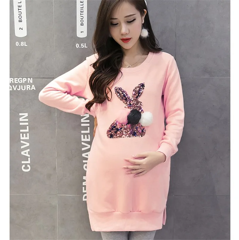 Pregnant women clothing Warm sweater Blouse Dress thickening velvet Pregnant Outerwear hoodie Dress for Mother Pregnant Woman
Pregnant women clothing Warm sweater Blouse Dress thickening velvet Pregnant Outerwear hoodie Dress for Mother Pregnant Woman