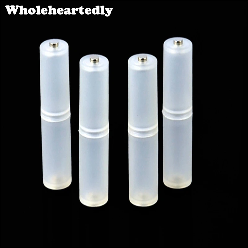 New Arrival 4PCS AAA to AA Cell Battery Adaptor Holder Case Converter Switcher Size AAA R03 to AA LR6 Battery Box Wholesale
New Arrival 4PCS AAA to AA Cell Battery Adaptor Holder Case Converter Switcher Size AAA R03 to AA LR6 Battery Box Wholesale