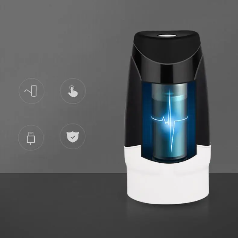 Portable Mini Touch-tone Wireless Rechargeable Electric Dispenser Water Pump with USB Cable and for 4.5L- 8.9L Barrelled Water
Portable Mini Touch-tone Wireless Rechargeable Electric Dispenser Water Pump with USB Cable and for 4.5L- 8.9L Barrelled Water