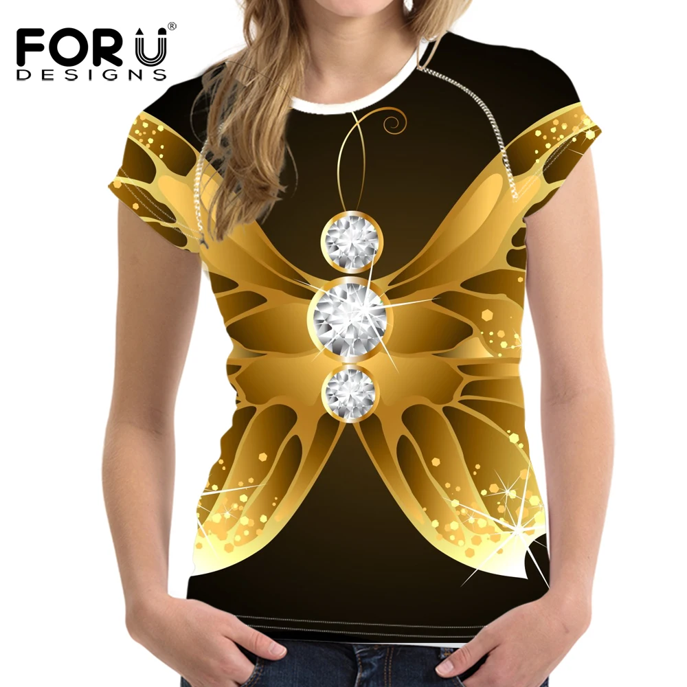 Женская хлопковая Футболка FORUDESIGNS, Повседневная Уличная футболка с 3D принтом бабочки, для девочек
Женская хлопковая Футболка FORUDESIGNS, Повседневная Уличная футболка с 3D принтом бабочки, для девочек