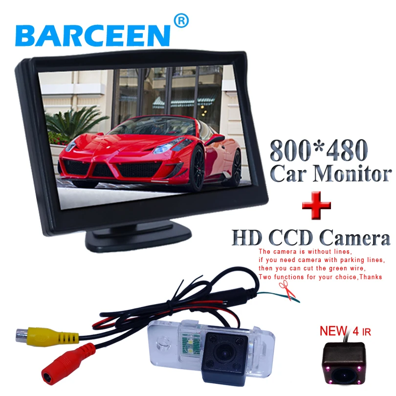 5" car parking monitor for universal car with 4 ir auto wire car rearview camera for AUDI A6L 2009~2011 /A4 /A3/ Q7 /S5
5" car parking monitor for universal car with 4 ir auto wire car rearview camera for AUDI A6L 2009~2011 /A4 /A3/ Q7 /S5