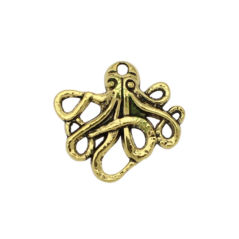 80pcs-Antique Gold Octopus Charms Pendants, Diy Vintage Jewelry Wholesale 23x20mm
80pcs-Antique Gold Octopus Charms Pendants, Diy Vintage Jewelry Wholesale 23x20mm