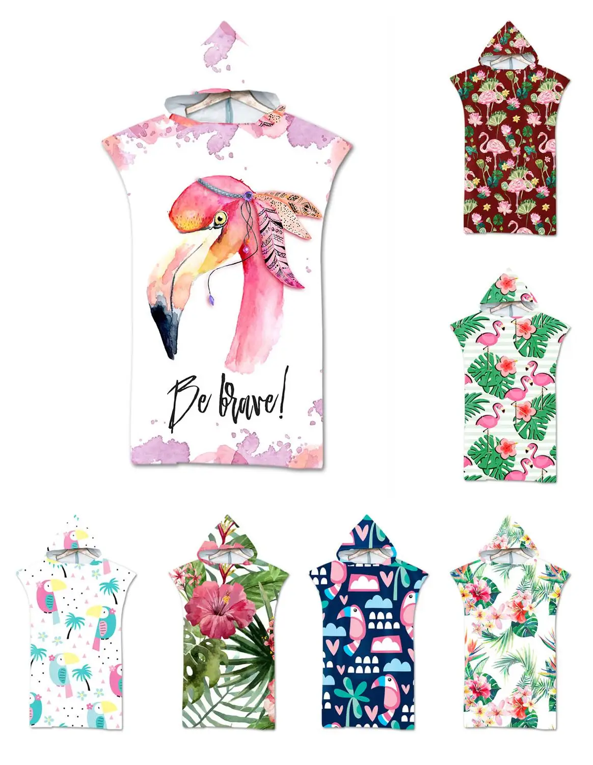 Free shipping Tropical Flower Plant Monstera Leaves Flamingo Toucan Bird Pattern Poncho Hooded Towel Pool Bath Beach Towel
Free shipping Tropical Flower Plant Monstera Leaves Flamingo Toucan Bird Pattern Poncho Hooded Towel Pool Bath Beach Towel