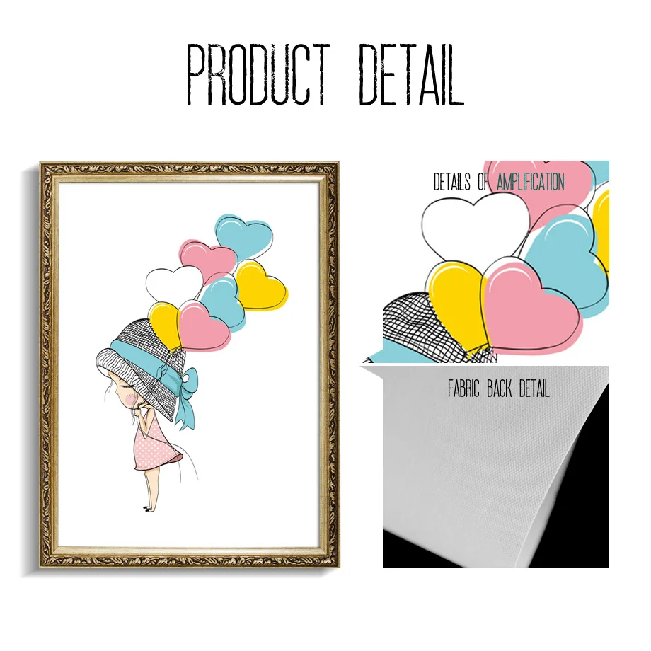 Cartoon Girl Straw Hat Balloon Rabbit Wall Art Canvas Painting Nordic Posters And Prints Wall Pictures Kids Room Nursery Decor
Cartoon Girl Straw Hat Balloon Rabbit Wall Art Canvas Painting Nordic Posters And Prints Wall Pictures Kids Room Nursery Decor