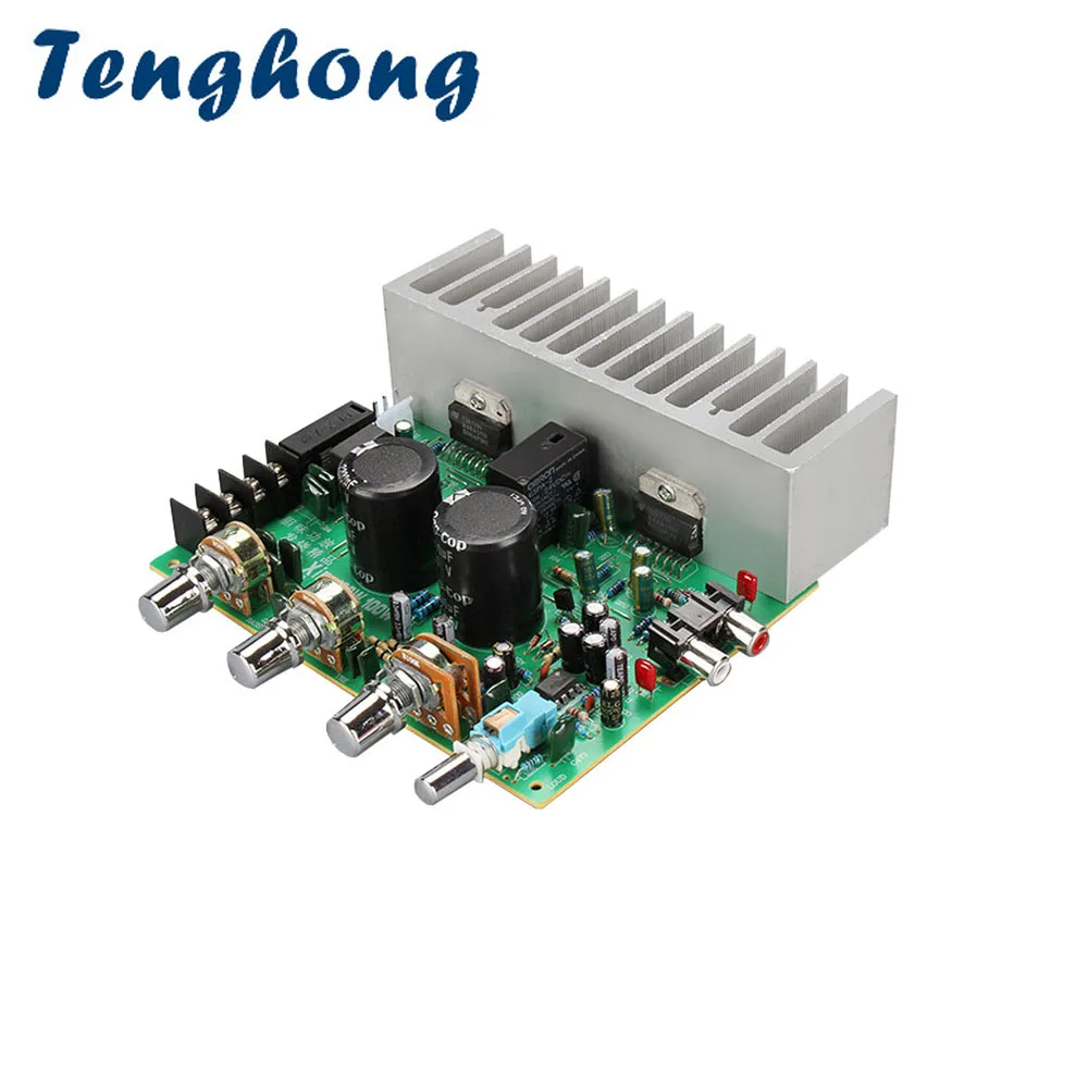 Tenghong TDA7294 HIFI стерео аудио усилитель мощности плата 2,0 100 Вт * 2 двухканальный AC20-26V усилитель тон готовая доска сделай сам
Tenghong TDA7294 HIFI стерео аудио усилитель мощности плата 2,0 100 Вт * 2 двухканальный AC20-26V усилитель тон готовая доска сделай сам