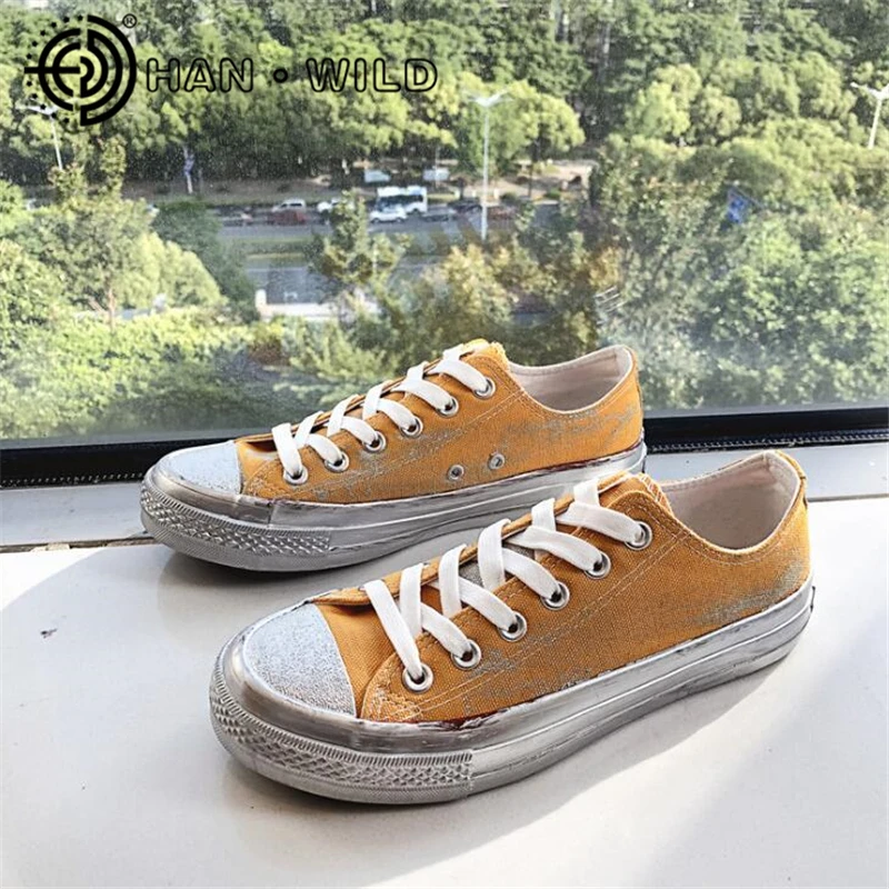 2019 new low top flat canvas shoes men's casual shoes Korean version students shoes Male sneakers distressed shoes
2019 new low top flat canvas shoes men's casual shoes Korean version students shoes Male sneakers distressed shoes