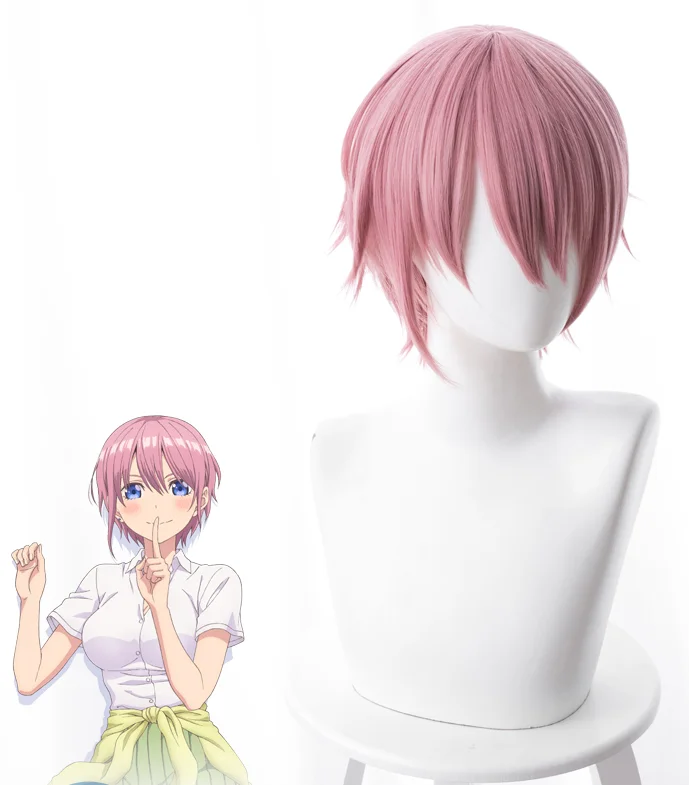 Парик для косплея гоупун из «no Hanayome Nakano Ichika», короткие прямые волосы для Хэллоуина, карнавала, реквизит
Парик для косплея гоупун из «no Hanayome Nakano Ichika», короткие прямые волосы для Хэллоуина, карнавала, реквизит
