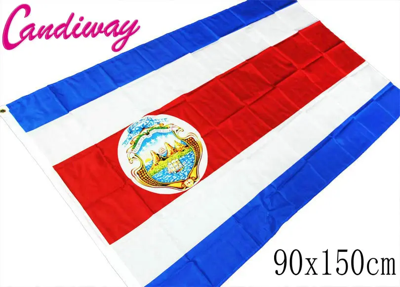 90 x 150cm Costa rica high quality polyester printed flags indoor and outdoor decoration activity flag NN105
90 x 150cm Costa rica high quality polyester printed flags indoor and outdoor decoration activity flag NN105