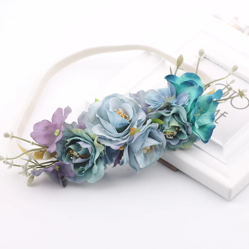 hair elastic band Bridal Wedding Flower Headband Bohemian Artificial Floral Elastic Hairband Girl Garland Hair kids headbands
hair elastic band Bridal Wedding Flower Headband Bohemian Artificial Floral Elastic Hairband Girl Garland Hair kids headbands