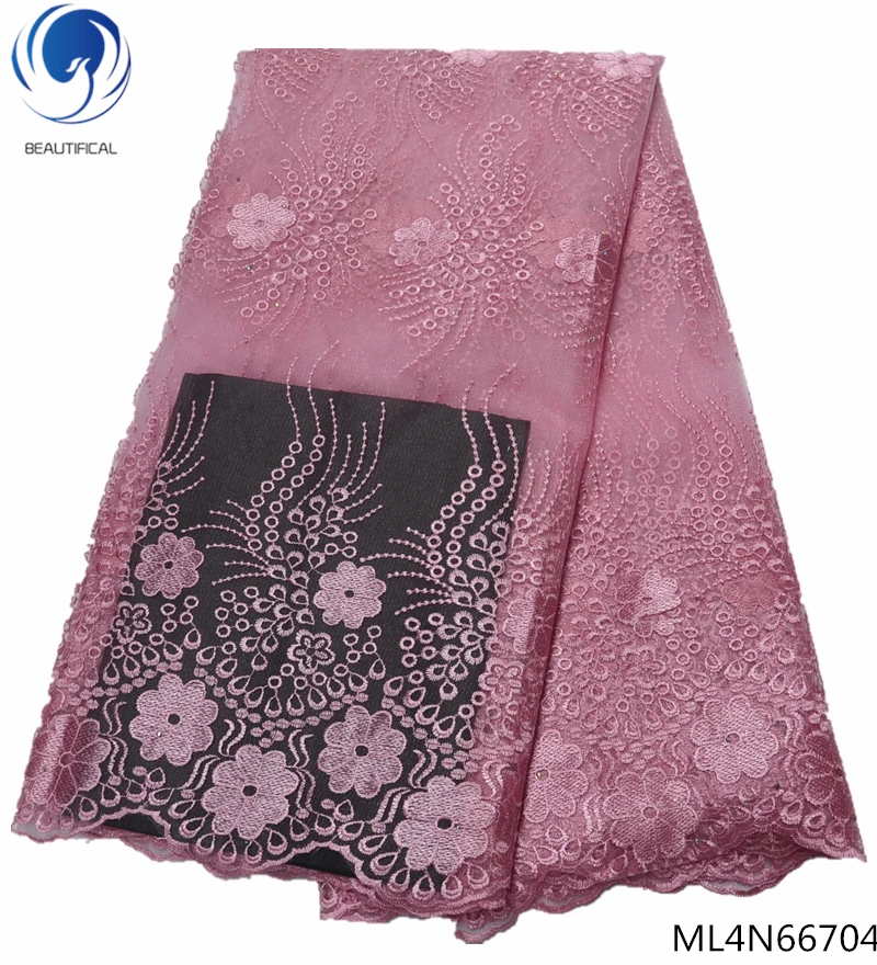 BEAUTIFICAL Pink nigerian lace fabrics 2019 embroidered tulle lace french fabrics Hot sale for wedding dresses 5yards ML4N667
BEAUTIFICAL Pink nigerian lace fabrics 2019 embroidered tulle lace french fabrics Hot sale for wedding dresses 5yards ML4N667