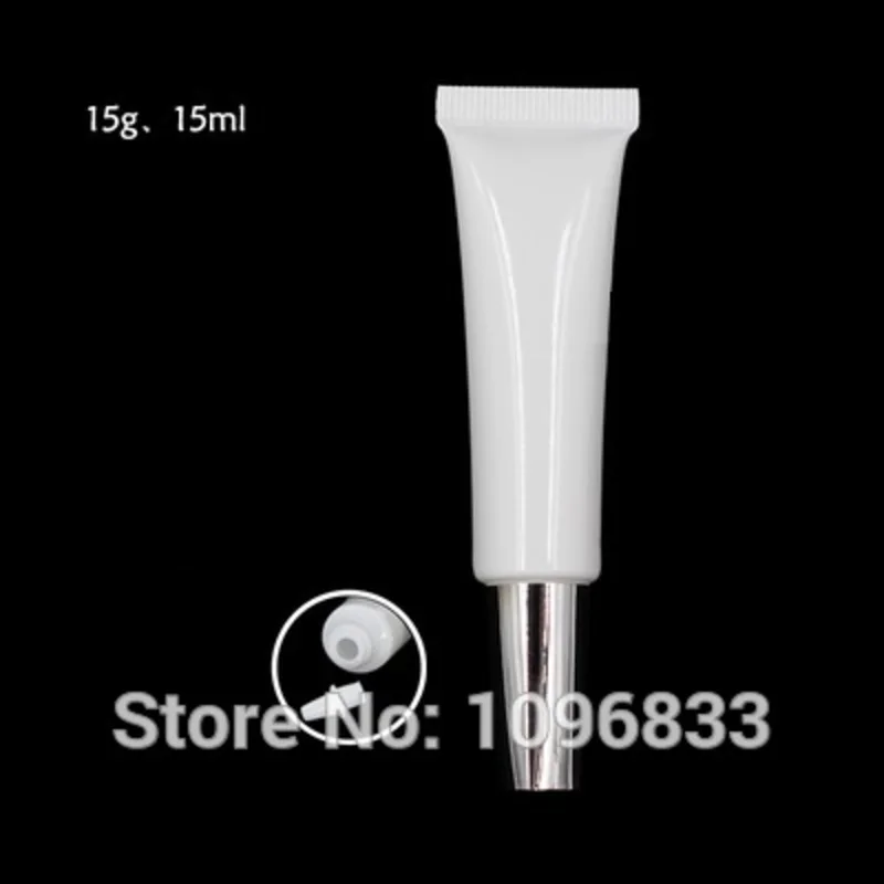 15G 15ML White Soft Tubes with Silver Square Cap, Medical or Cosmetic Cream Packing Tubes, Empty Plastic Soft Bottles100pc/Lot
15G 15ML White Soft Tubes with Silver Square Cap, Medical or Cosmetic Cream Packing Tubes, Empty Plastic Soft Bottles100pc/Lot