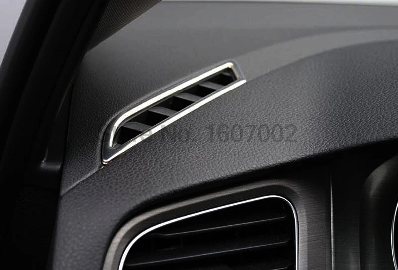 Для Volkswagen Golf 7 MK7 2014 2015 Матовый хромированный АБС пластик автомобильный