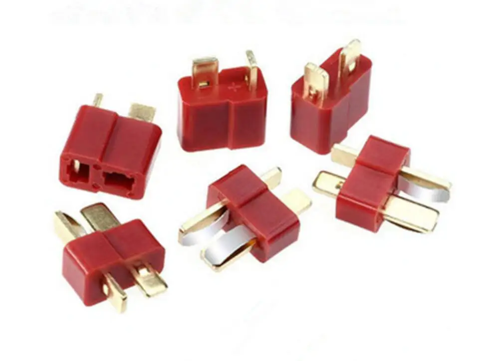 10 pair T Plug Deans Connectors Set For RC Male/Female Terminals Connectors Assortment Kit For RC LiPo Battery
10 pair T Plug Deans Connectors Set For RC Male/Female Terminals Connectors Assortment Kit For RC LiPo Battery