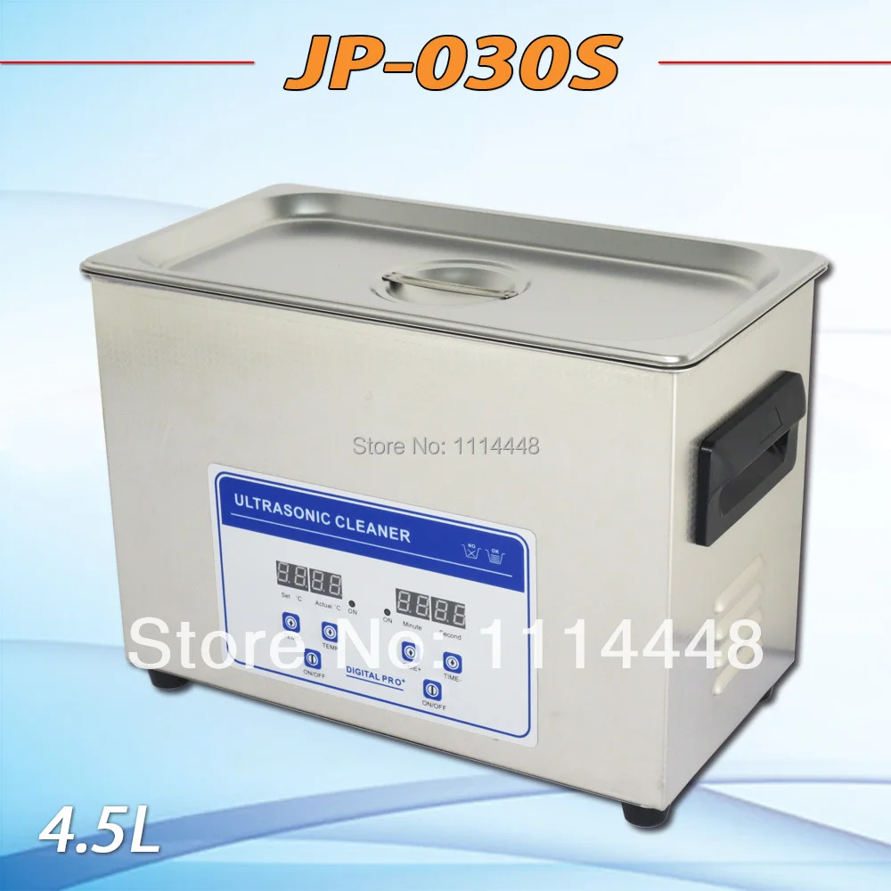 New Ultrasonic cleaning machine JP-030S 4.5L 180W medical instrument line board Ultrasonic Cleaner
New Ultrasonic cleaning machine JP-030S 4.5L 180W medical instrument line board Ultrasonic Cleaner