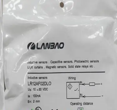 FREE SHIPPING LR12AF02DLO Proximity Switch DC Two-wire Normally Open Inductive Sensor
FREE SHIPPING LR12AF02DLO Proximity Switch DC Two-wire Normally Open Inductive Sensor